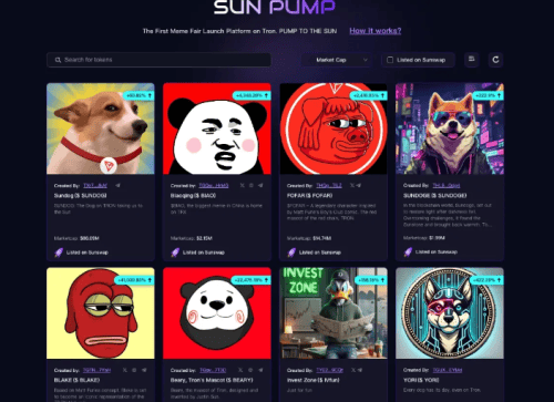 SunPump：孙宇晨新举措将波场TRON推向meme币市场前沿
